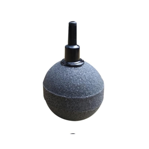 "Sie sehen die feine Oberflächenstruktur unseres Ausströmersteins. Das hochwertige Material garantiert Ihnen ein gleichmäßiges Sprudelbild über die gesamte Fläche des Steins."