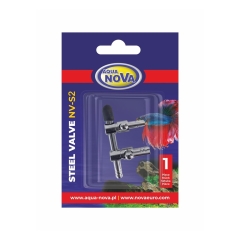 Aqua Nova NV-S2 Metall-Luftventil mit 2 Ausgängen – regulierbar